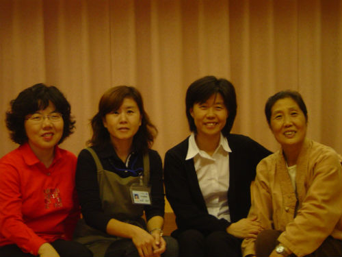 2004년 일본 연수에서 변기자님과 함께